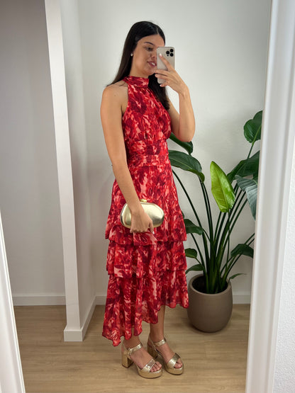 Vestido Sofia - Vermelho