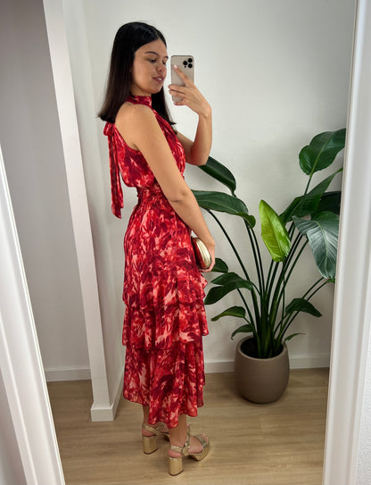 Vestido Sofia - Vermelho