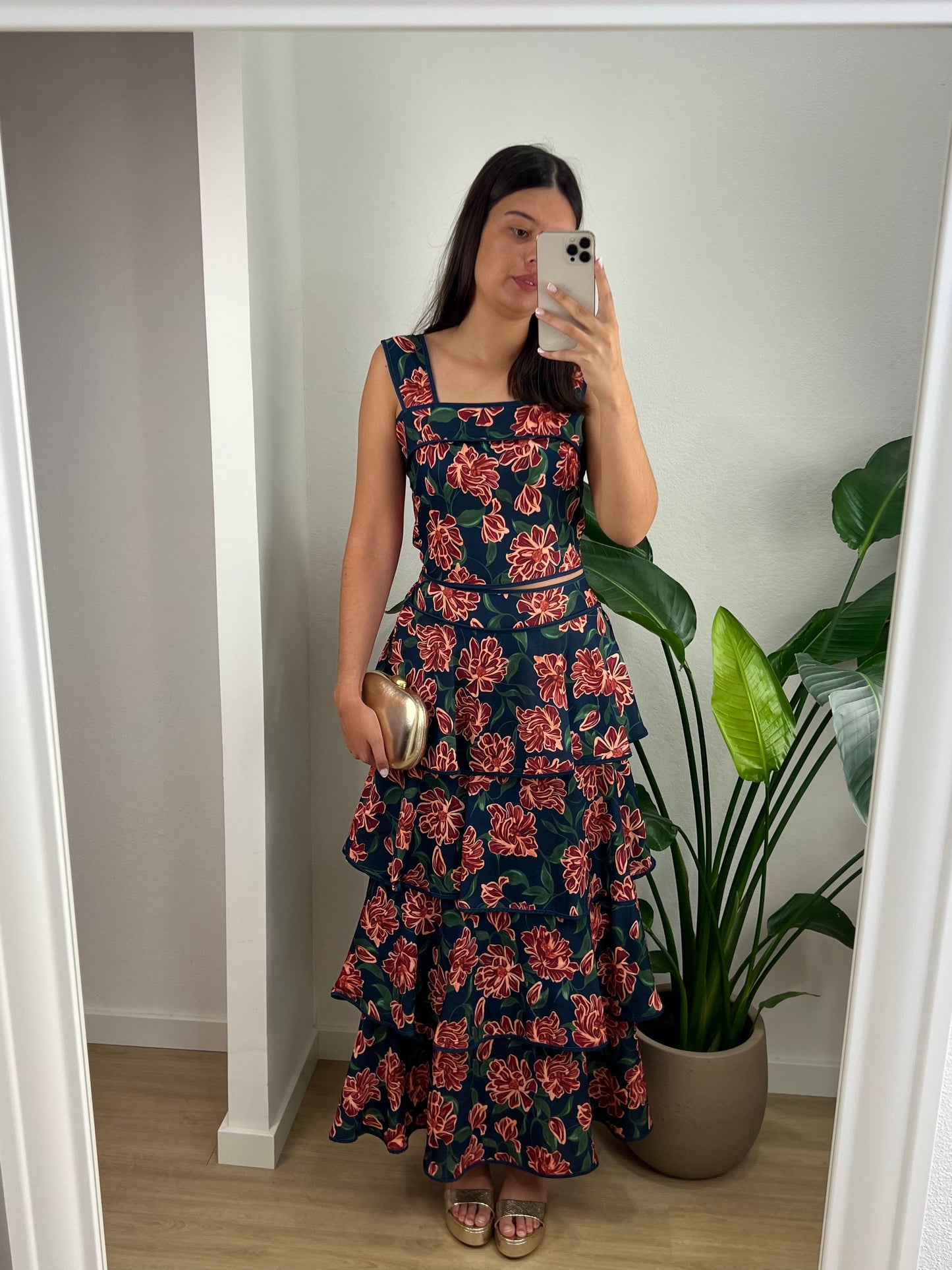 Conjunto Luisa - Azul Marinho