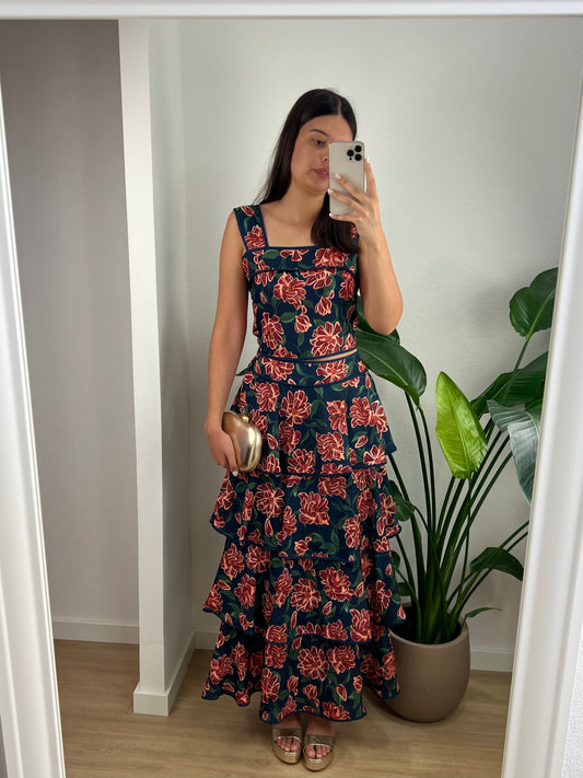 Conjunto Luisa - Azul Marinho