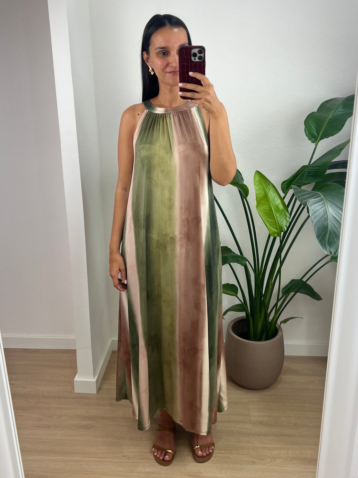 Vestido de malha fria