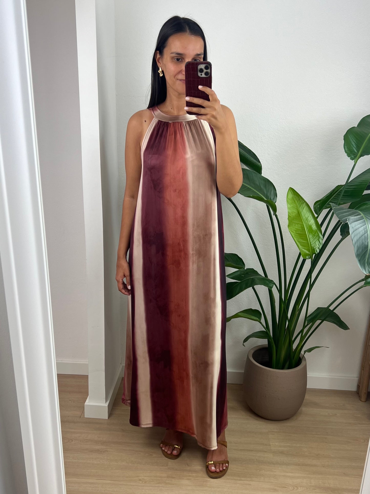Vestido de malha fria