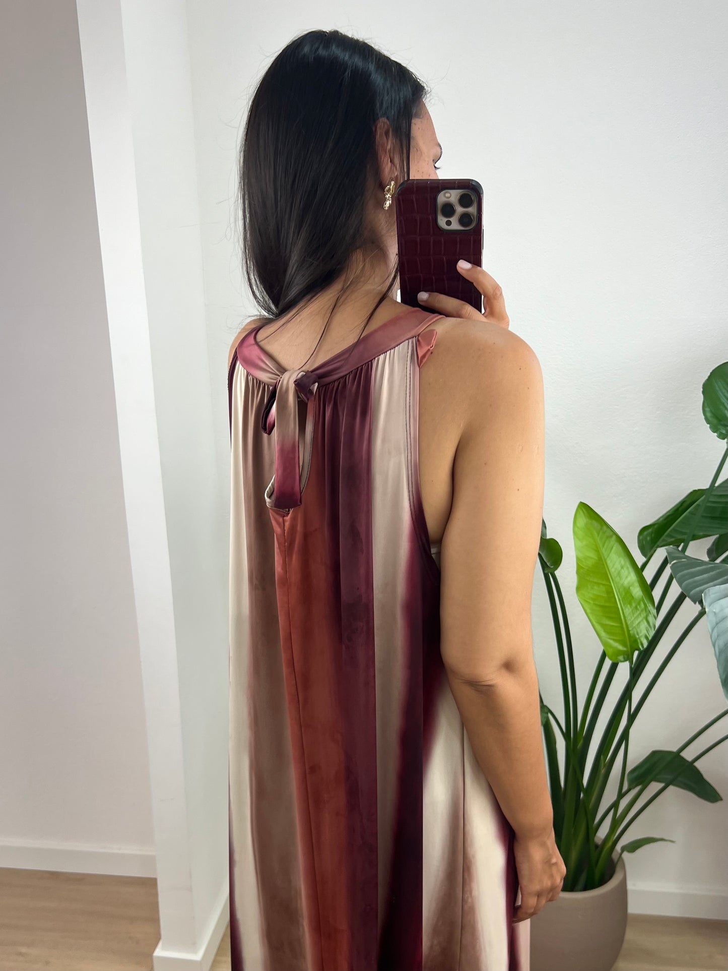 Vestido de malha fria