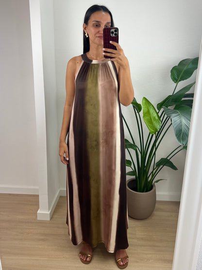 Vestido de malha fria