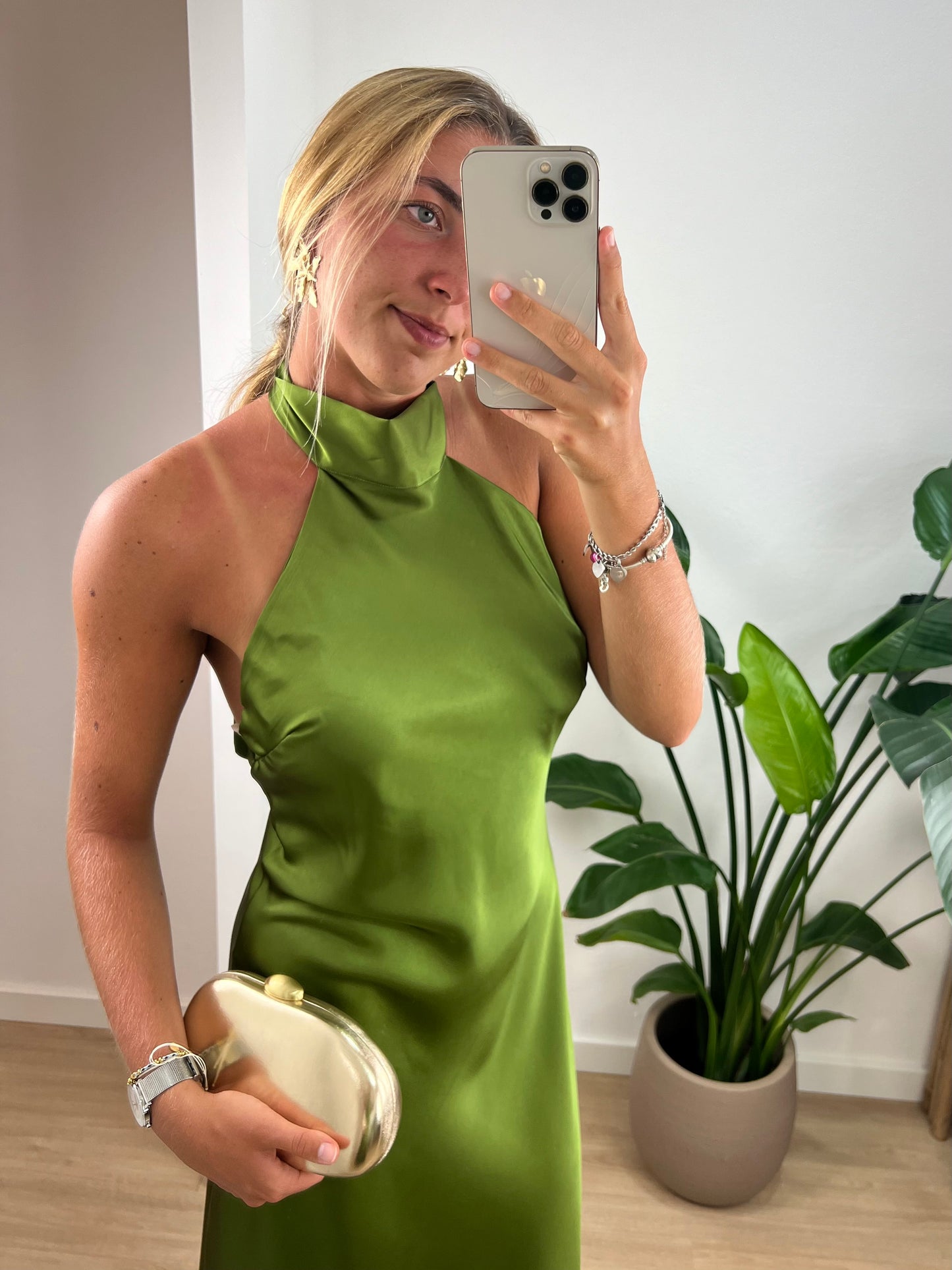 Vestido Alba - Verde
