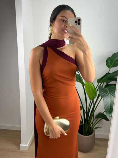 Vestido Guadalupe - Terracota