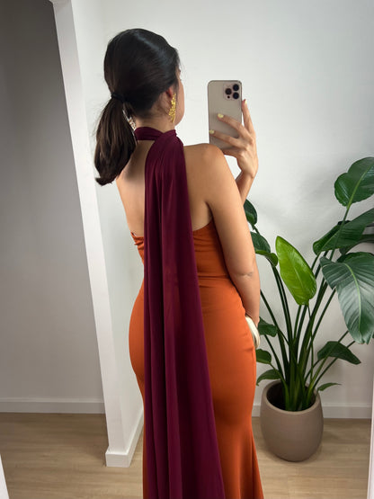 Vestido Guadalupe - Terracota