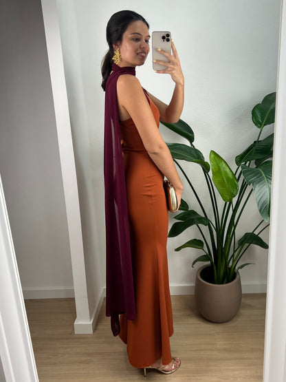 Vestido Guadalupe - Terracota