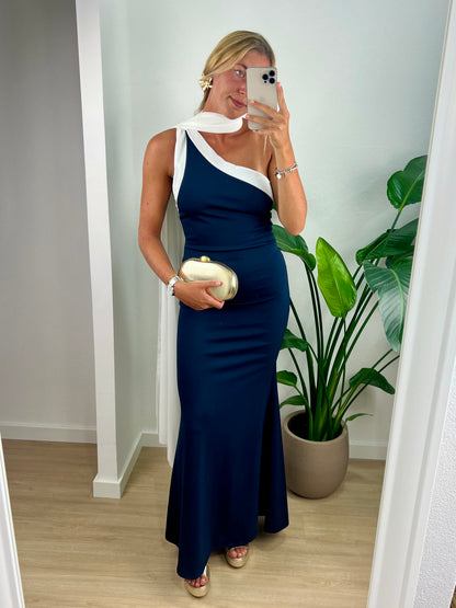 Vestido Guadalupe - Azul Marinho