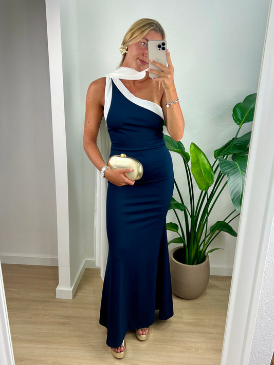 Vestido Guadalupe - Azul Marinho