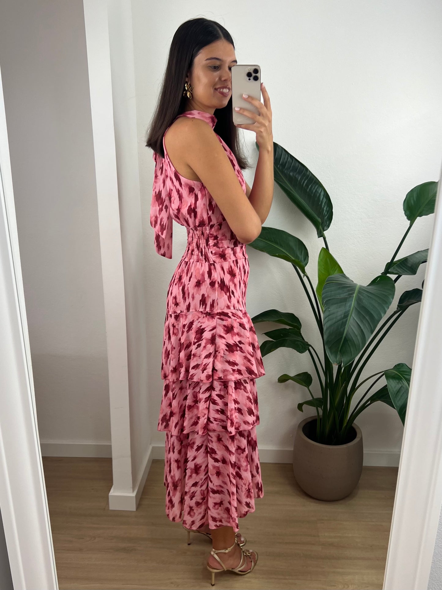 Vestido Margarida - Rosa