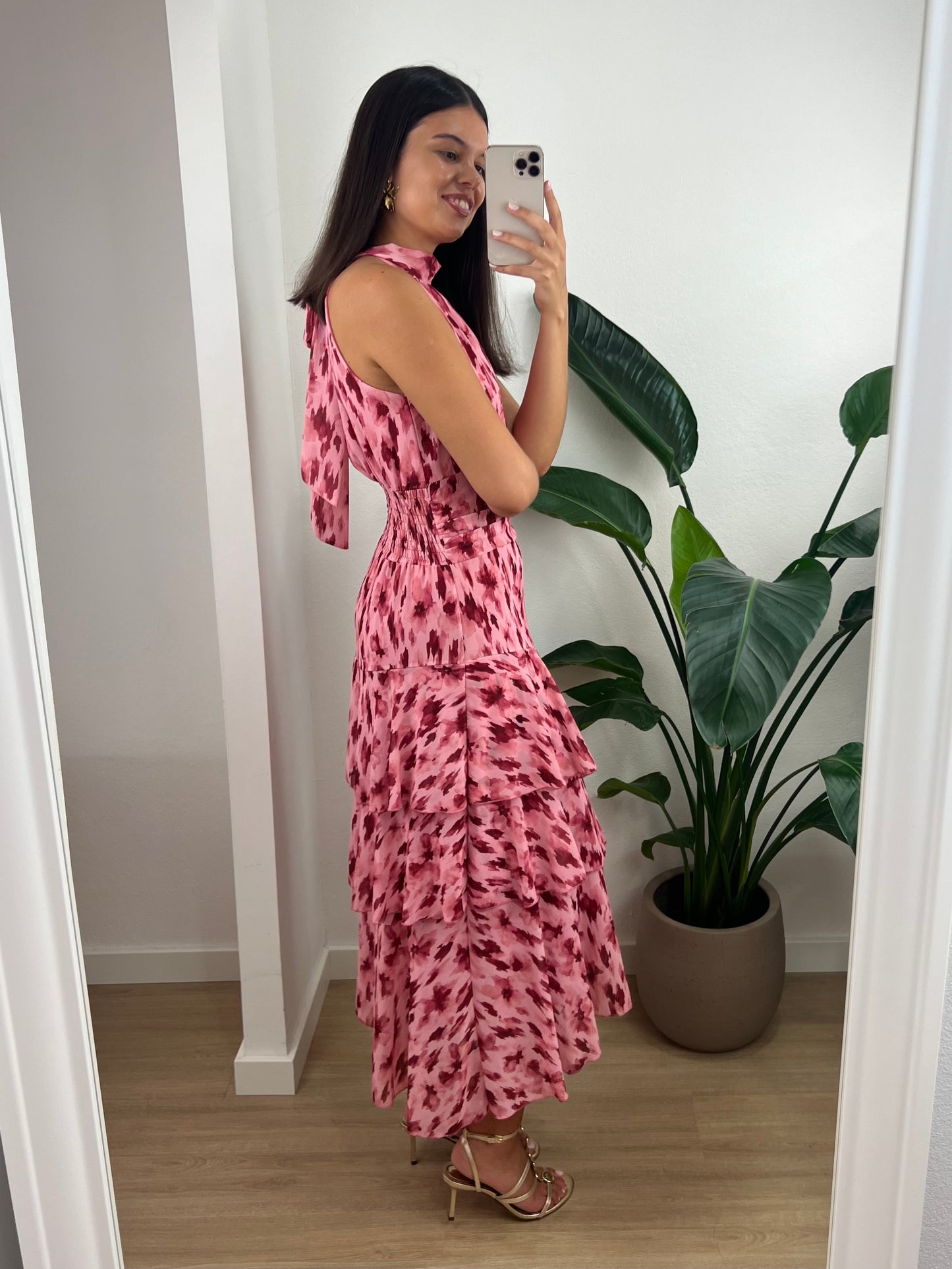 Vestido Margarida - Rosa