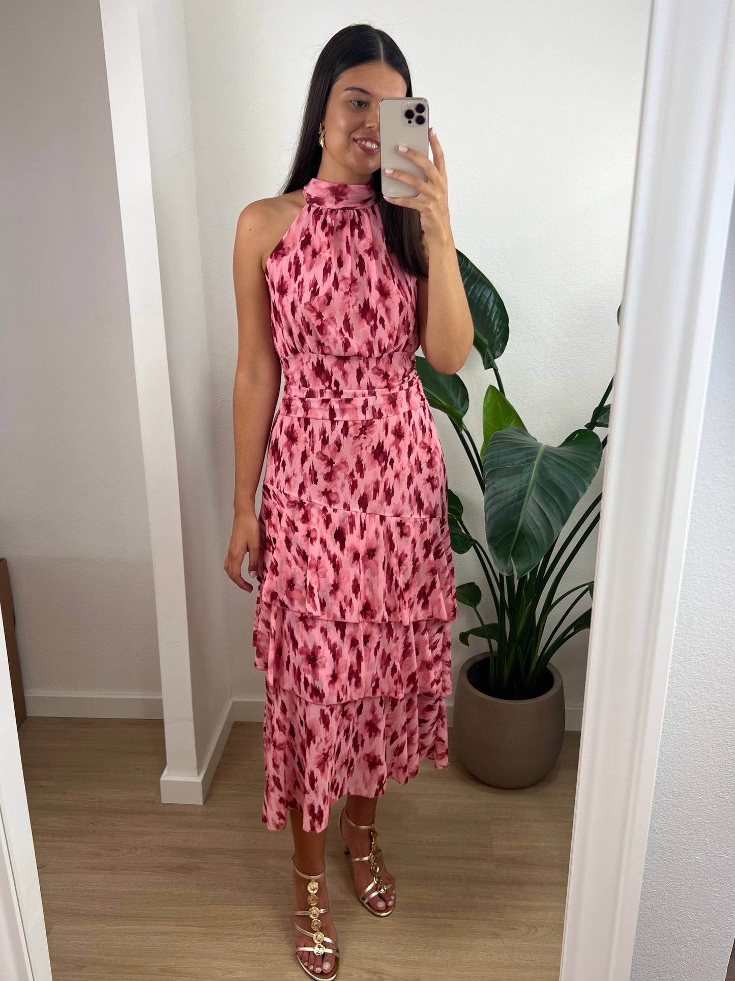 Vestido Margarida - Rosa