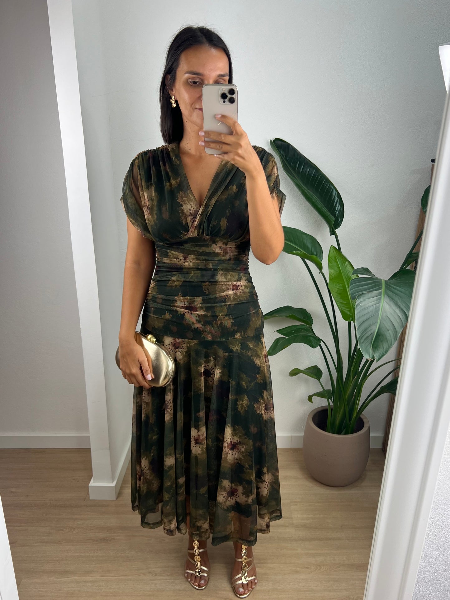 Vestido Émilie - Verde