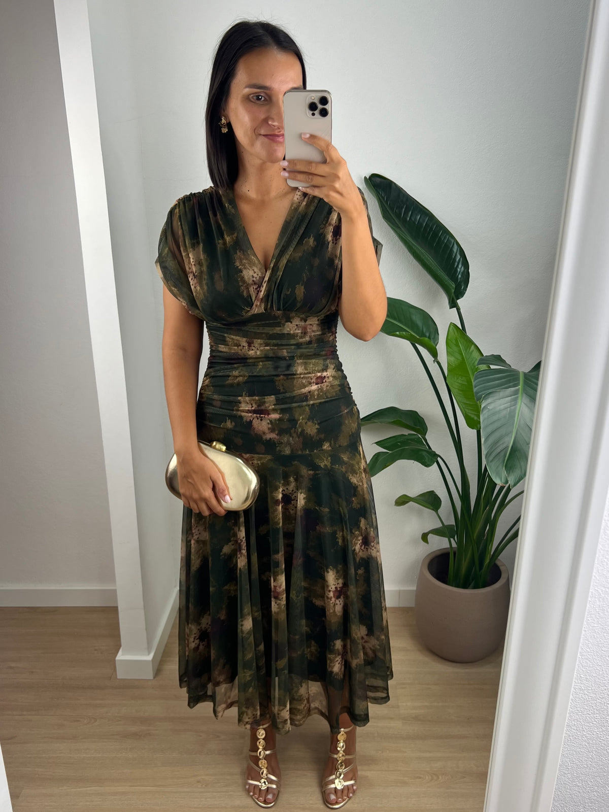 Vestido Émilie - Verde
