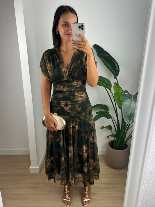 Vestido Émilie - Verde