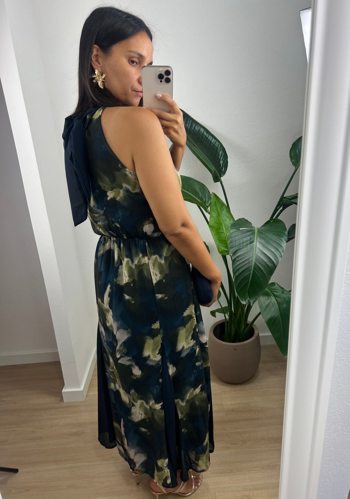 Vestido Constanza - Azul Marinho