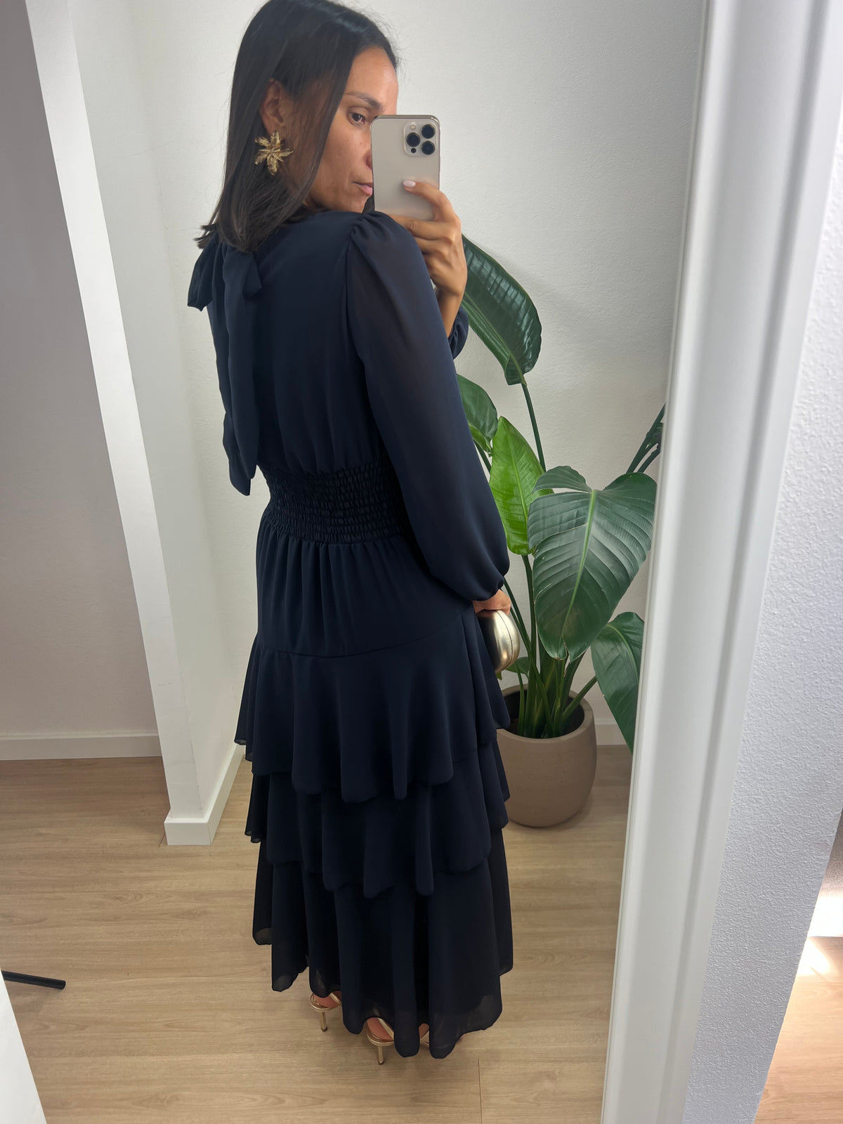 Vestido Vega - Azul Marinho