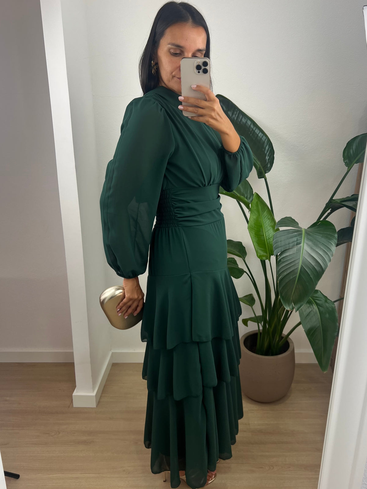 Vestido Vega - Verde Escuro