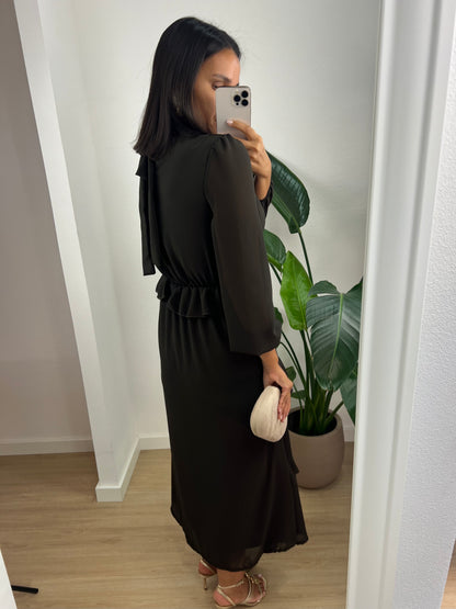 Vestido Andrea - Castanho