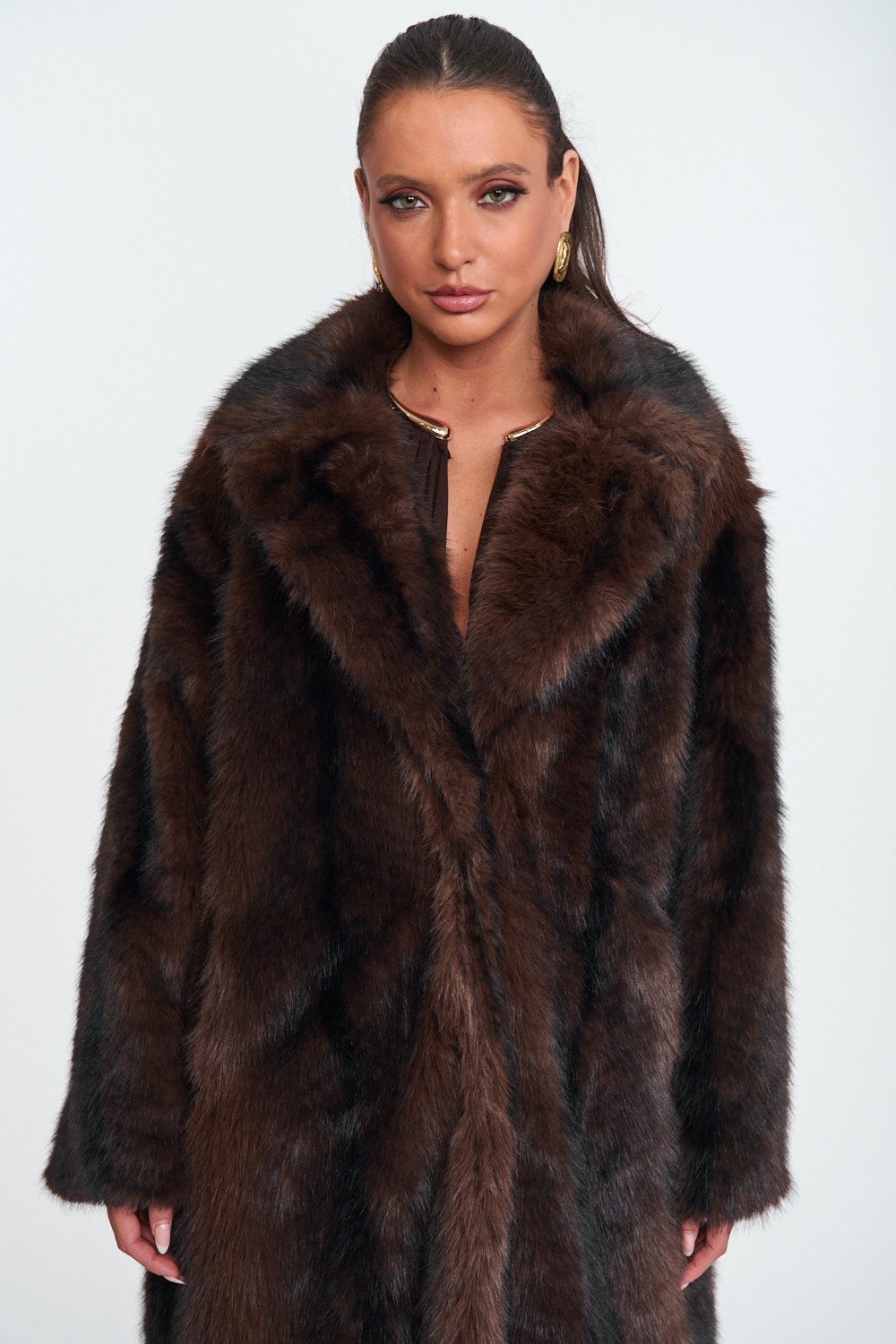 Sobretudo de pelo comprido