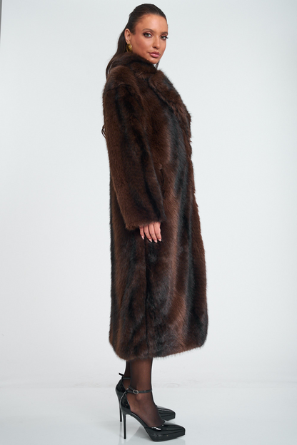 Sobretudo de pelo comprido