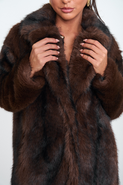 Sobretudo de pelo comprido