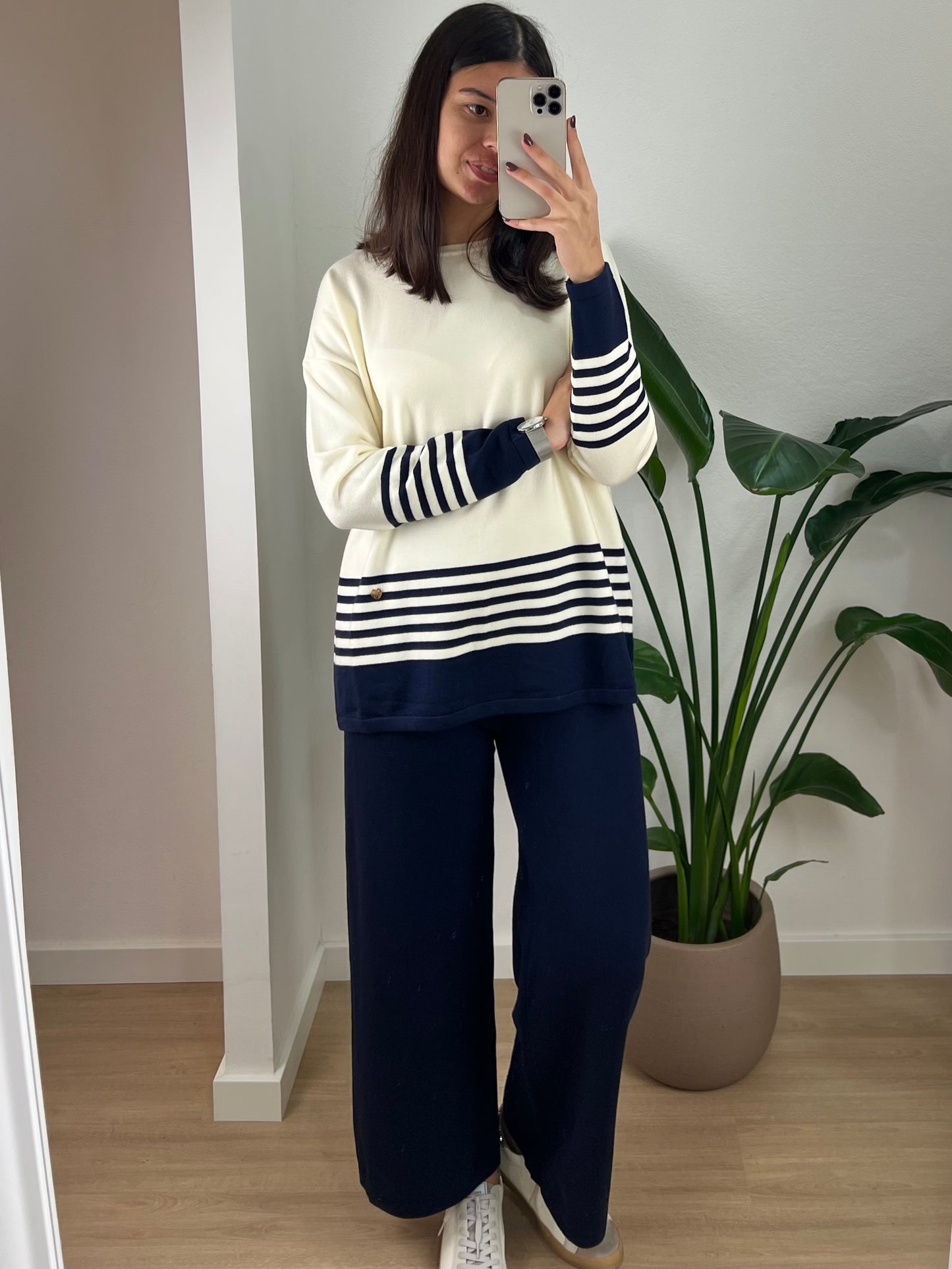 Conjunto Grécia - Azul Marinho