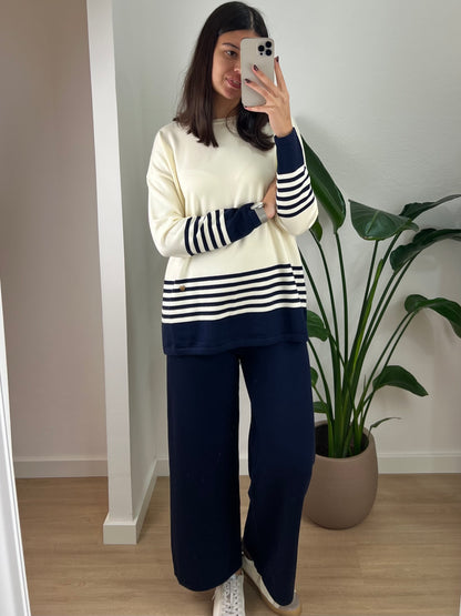 Conjunto Grécia - Azul Marinho