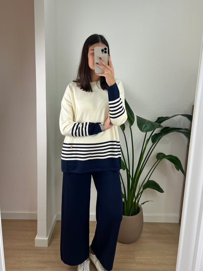 Conjunto Grécia - Azul Marinho