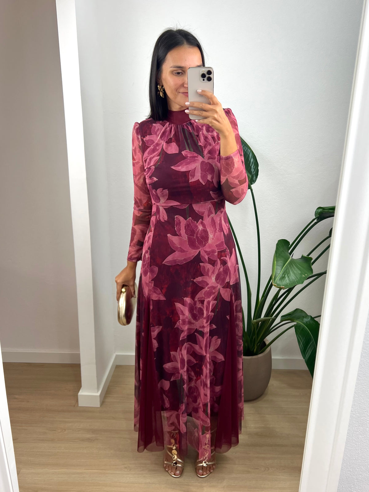 Vestido Lisa - Rosa