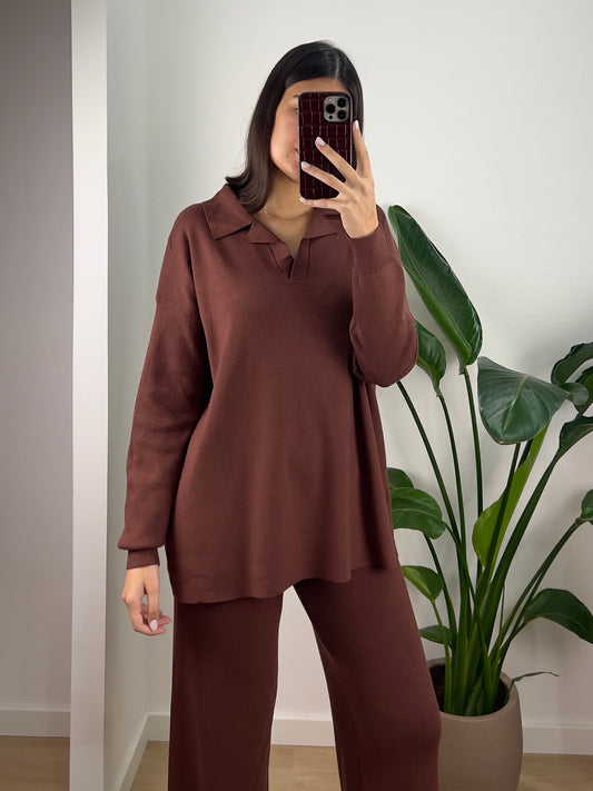 Conjunto Zurique - Castanho