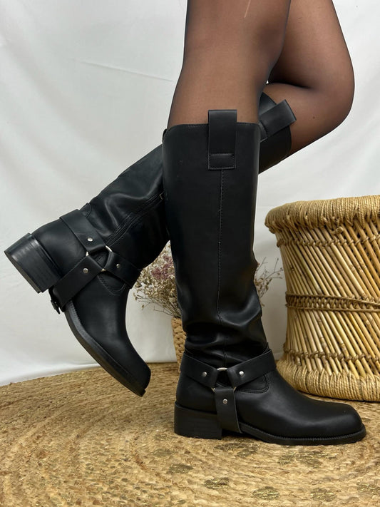 Botas Biker - Preto